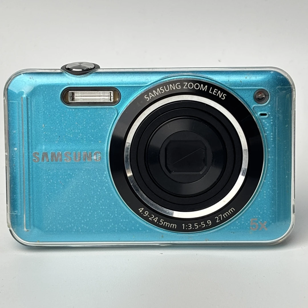 95新 Samsung/三星 es73蓝色1220万像素5倍变焦自带美颜复古ccd