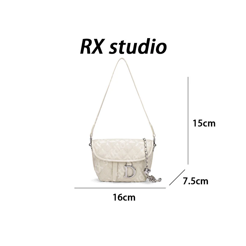 【南沙瑞熙】QYX-9787-可可蛋奶-轻奢时尚女士新款单肩斜挎包