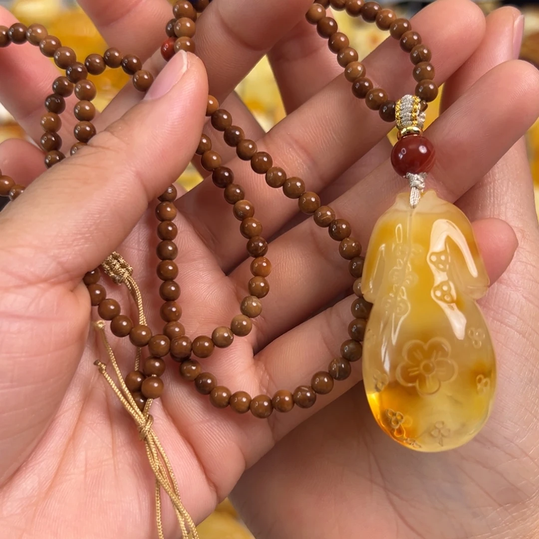 蜜蜡未镶嵌裸石蜜蜡