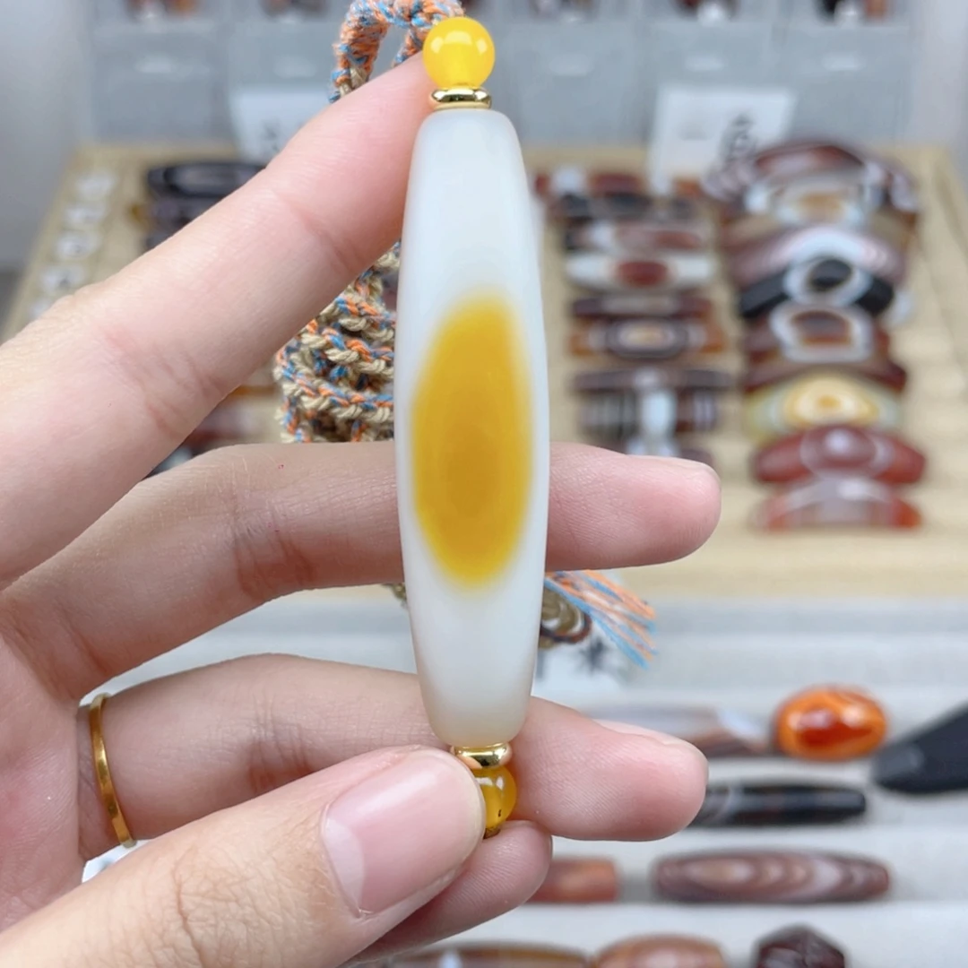 玛瑙/玉髓合金颈饰
