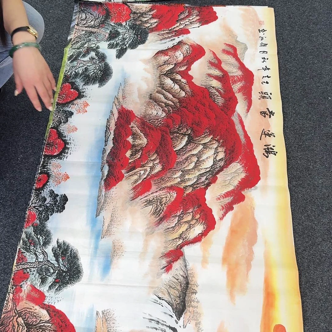 纯手绘国画作品欣赏