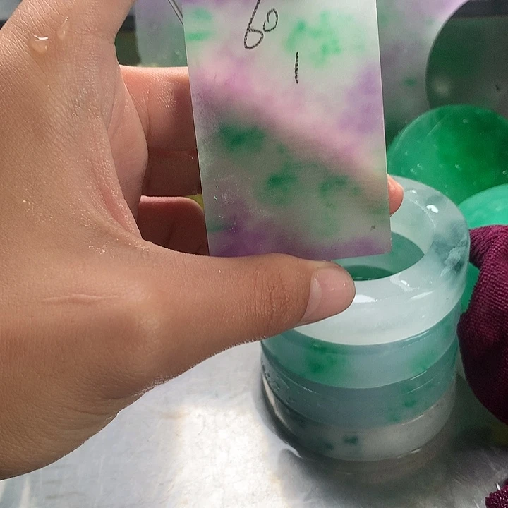 自***场石英质玉合金珠宝半成品
