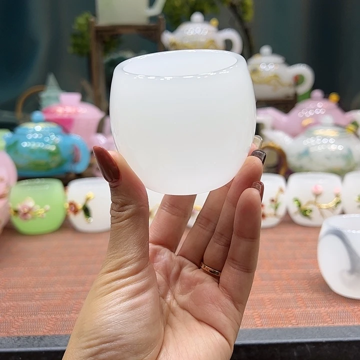 不带礼盒白主人杯