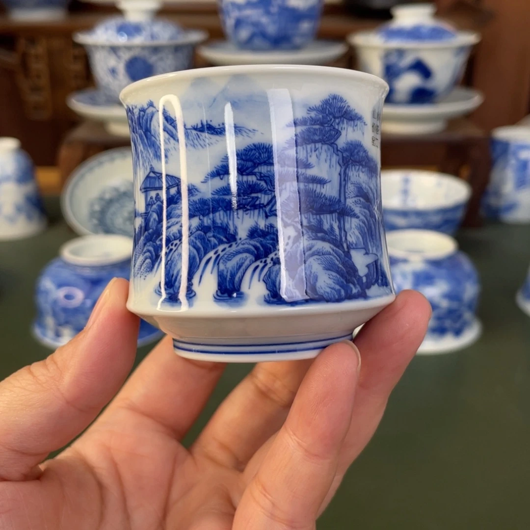 杯景德镇手工手绘作品