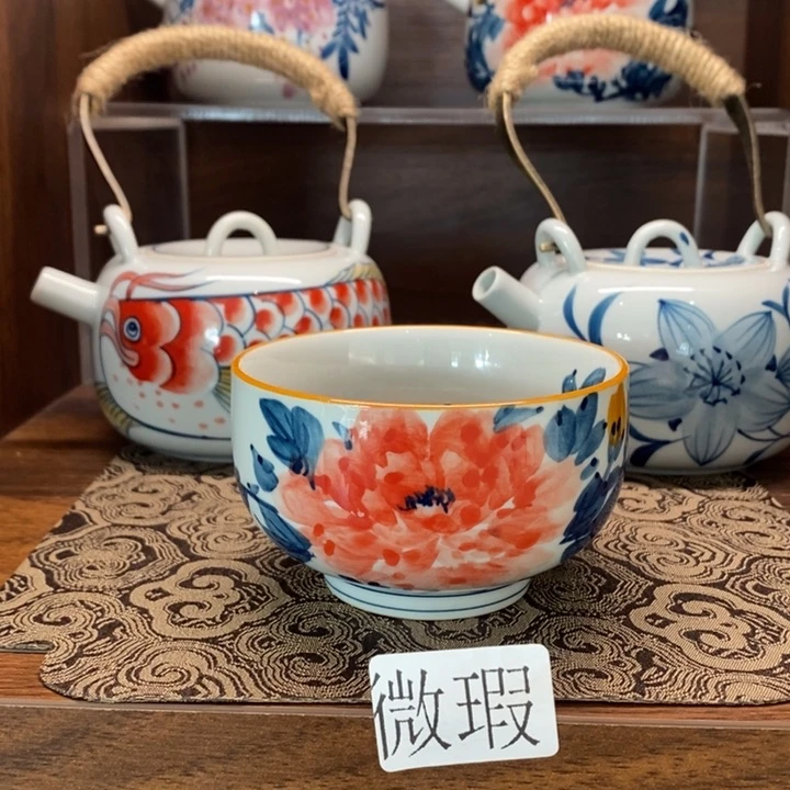 釉下老陶泥手工绘制