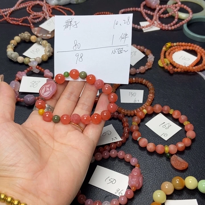 群***A和田玉未镶嵌颈饰