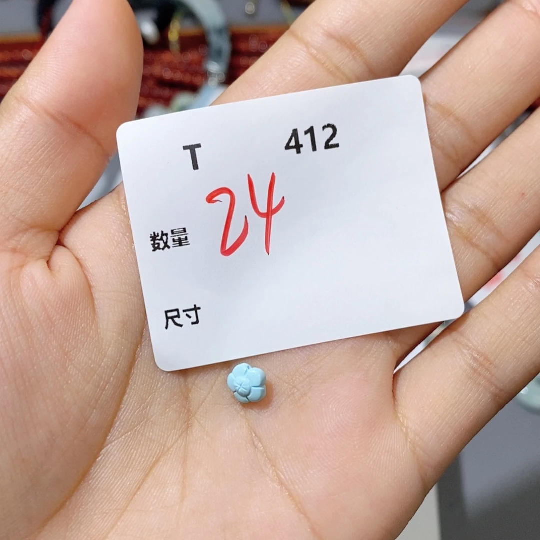 翡翠未镶嵌颈饰T412