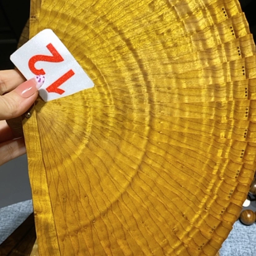 【闪购商品】金丝楠用****9金丝楠木扇子