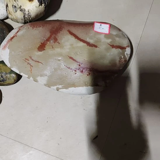 鲁***兴有机玻璃奇石摆件观赏石摆件