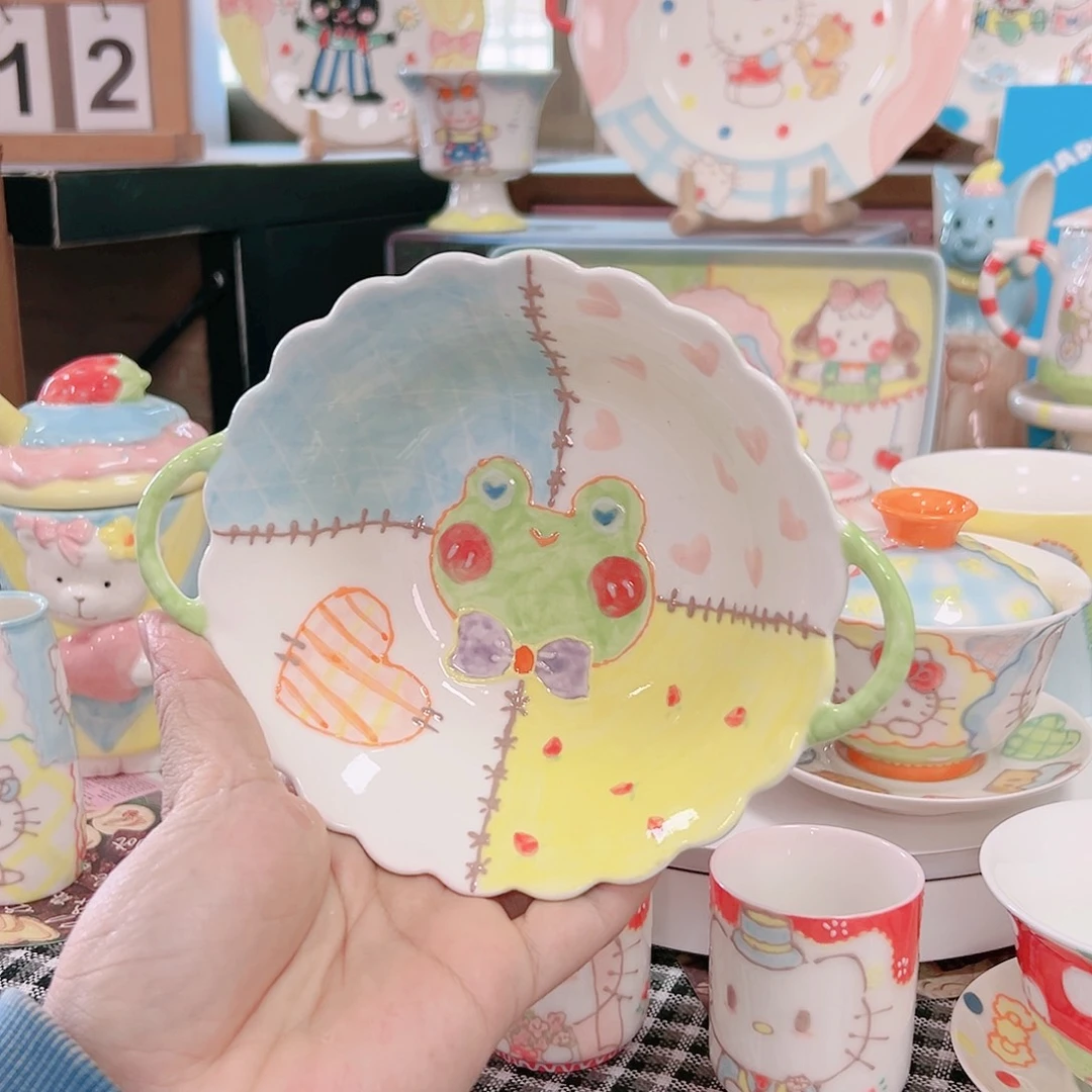 可爱陶瓷高温手作