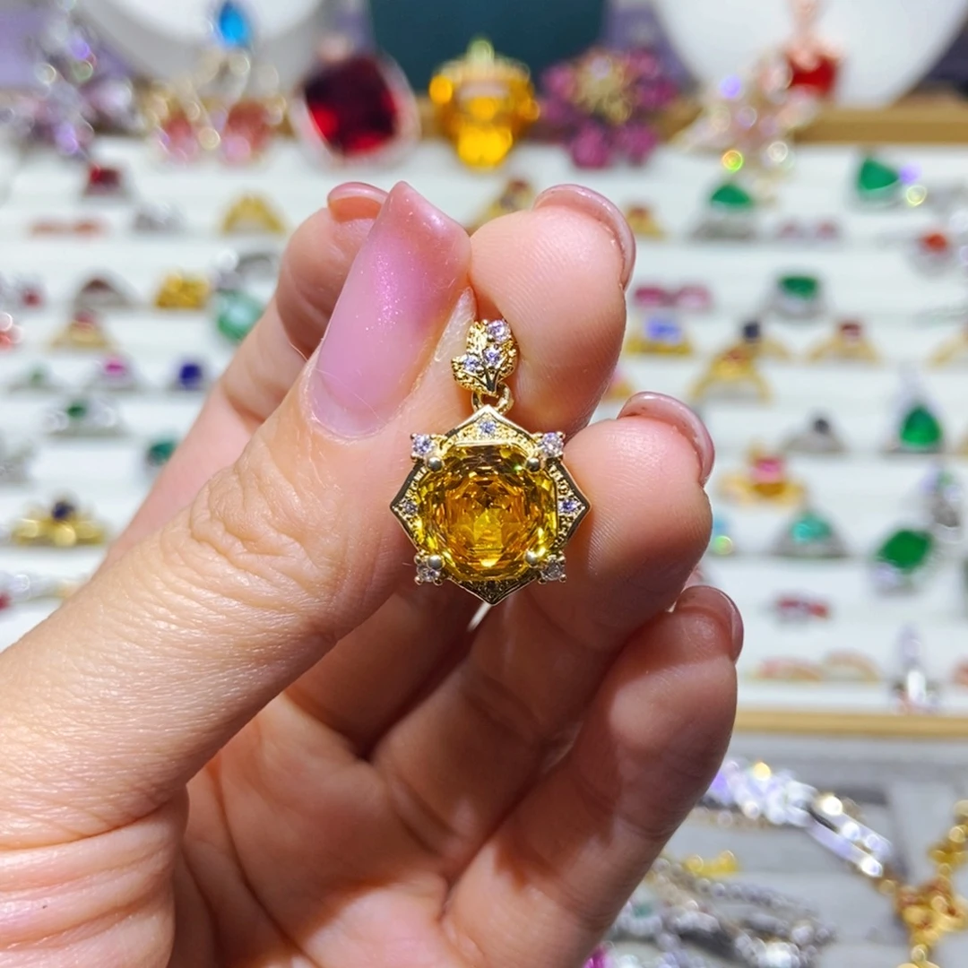 银S925镶嵌耳饰紫晶