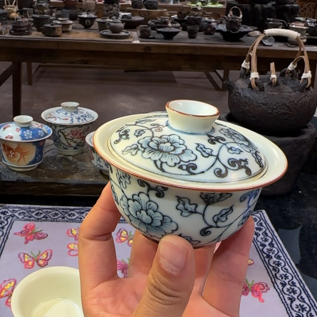 瓷片景德镇手作器皿同款发货