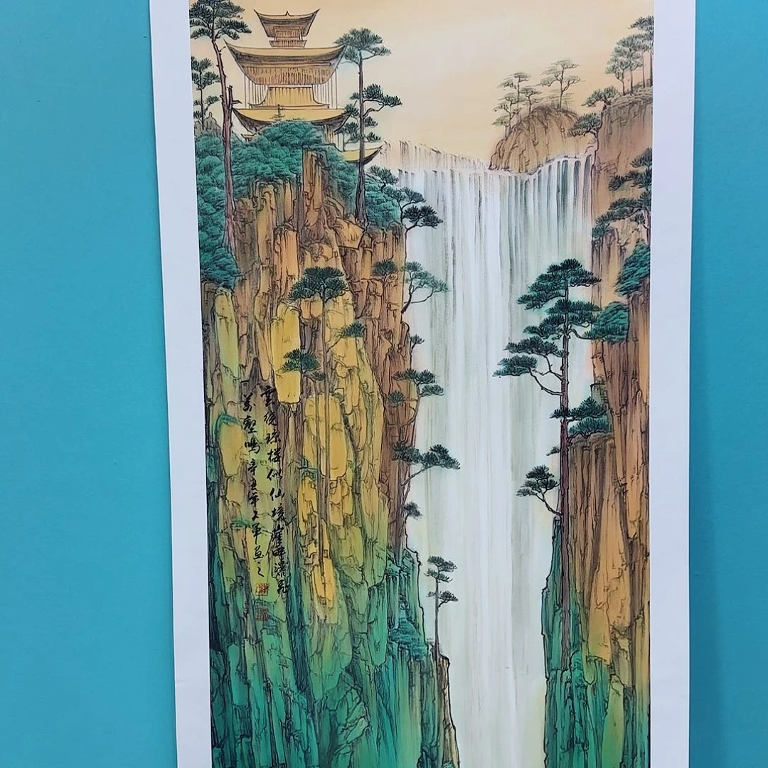 国画李文军教授作品