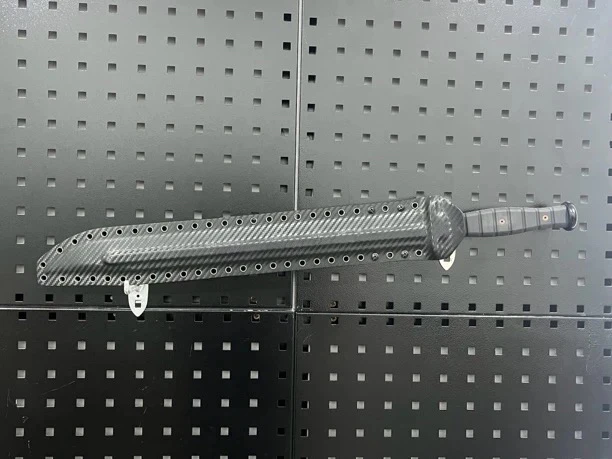 龙泉卡巴清刀现代战术刀剑工艺品收藏品（未开刃）
