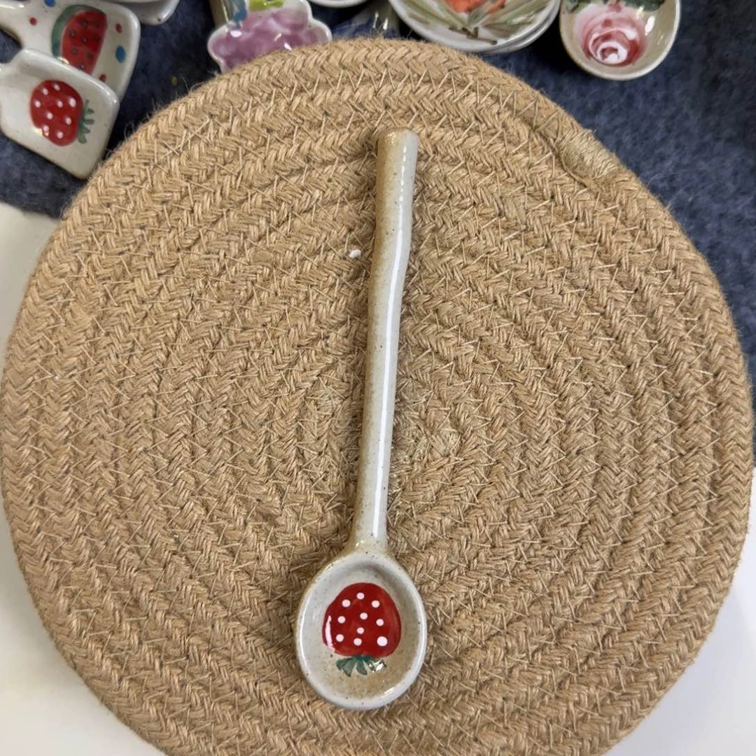 咖啡勺景德镇高温陶瓷888