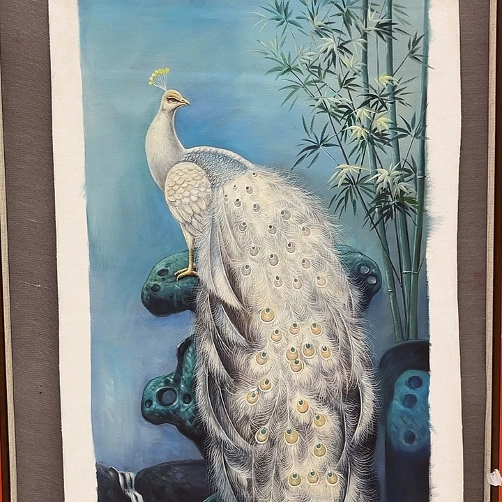 国画油画二郎老师精品原作