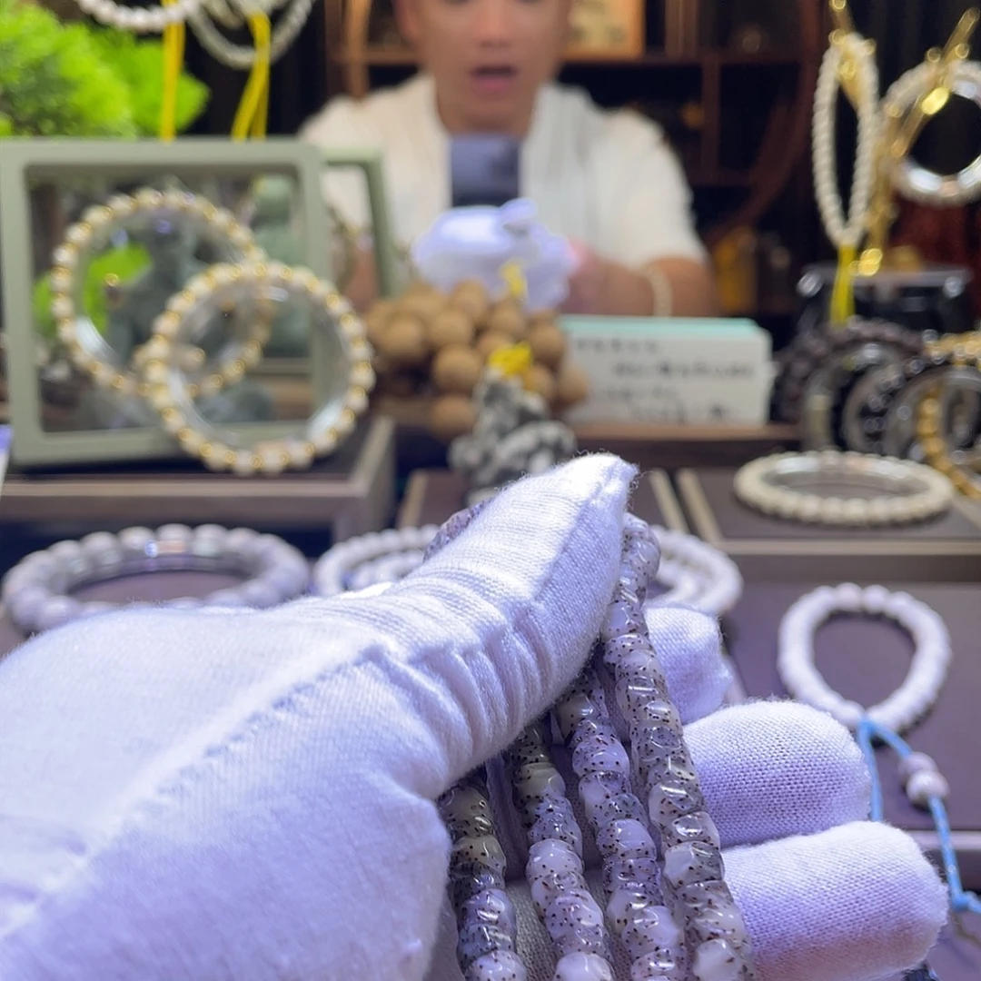 随***意星月菩提吊坠无相008