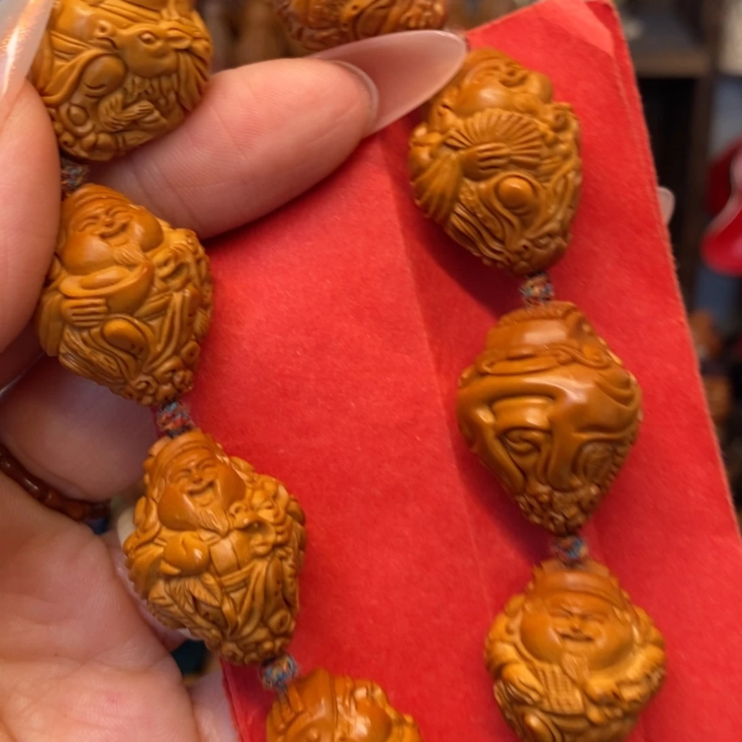 手串/手链橄榄核骑兽八方来财