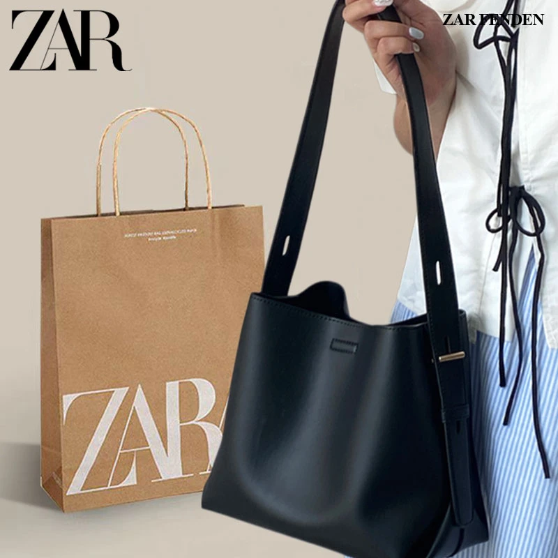 ZAR FENDEN2025新款女包高级感早八通勤大容量托特包手提单肩大包