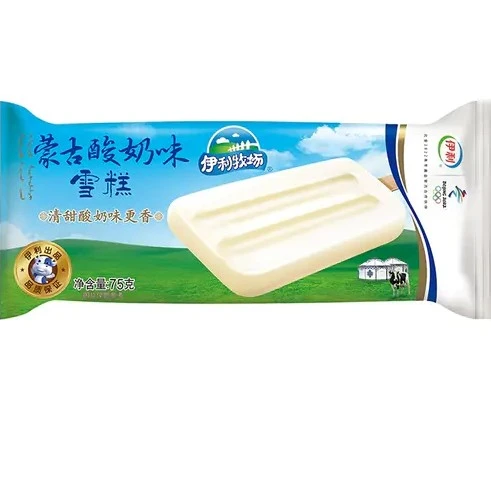 （5支10.6）伊利蒙古酸奶口味雪糕酸奶味 75g/支