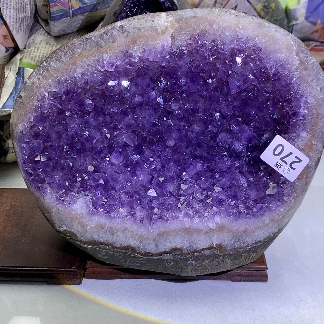紫晶大型摆件（非配饰）未镶嵌7****?