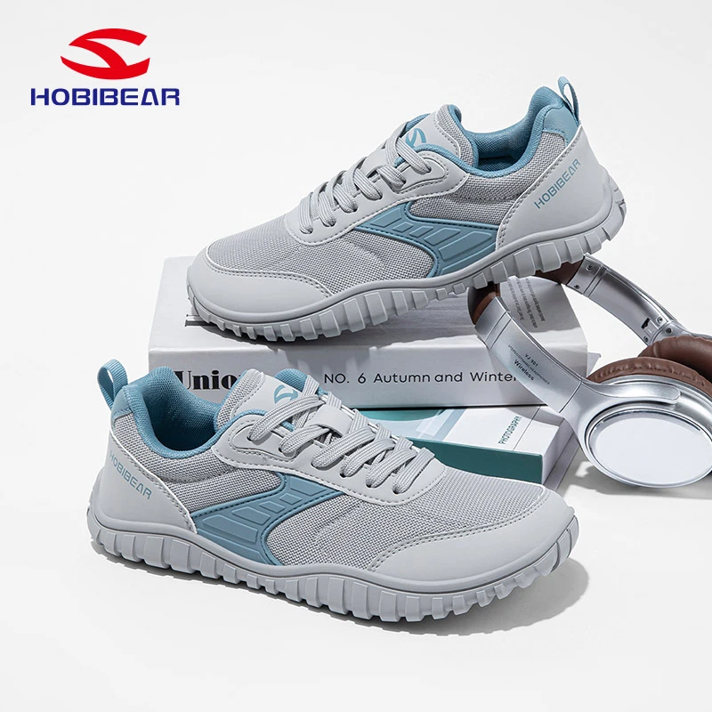 哈比熊男鞋宽楦赤足网鞋轻便透气运动鞋防滑综合训练鞋室内健身鞋