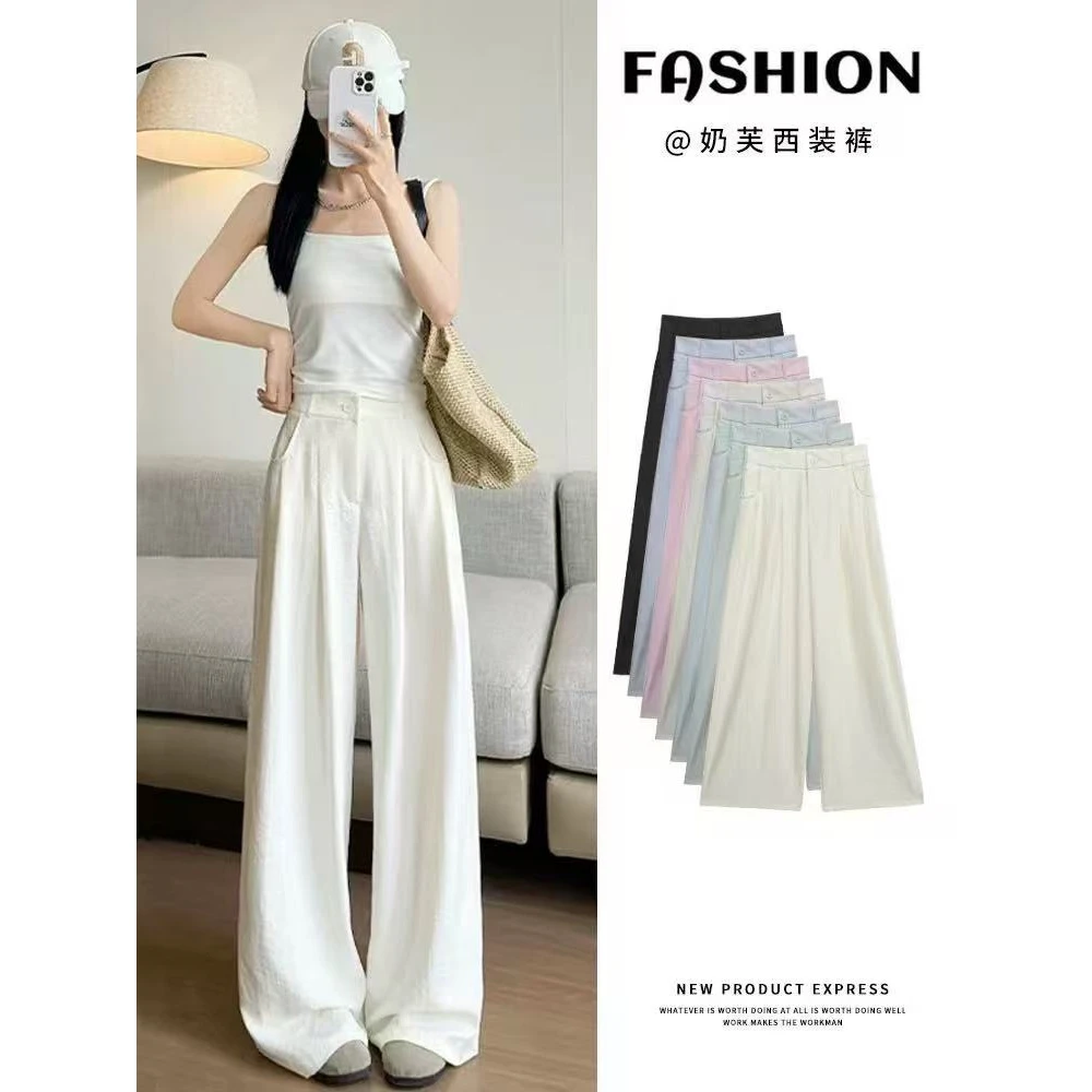 【琪琪】夏季透气舒适时尚百搭西装休闲裤