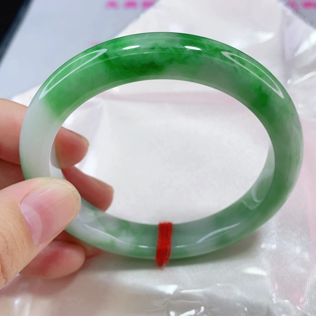 未镶嵌手镯翡翠57.4圈口