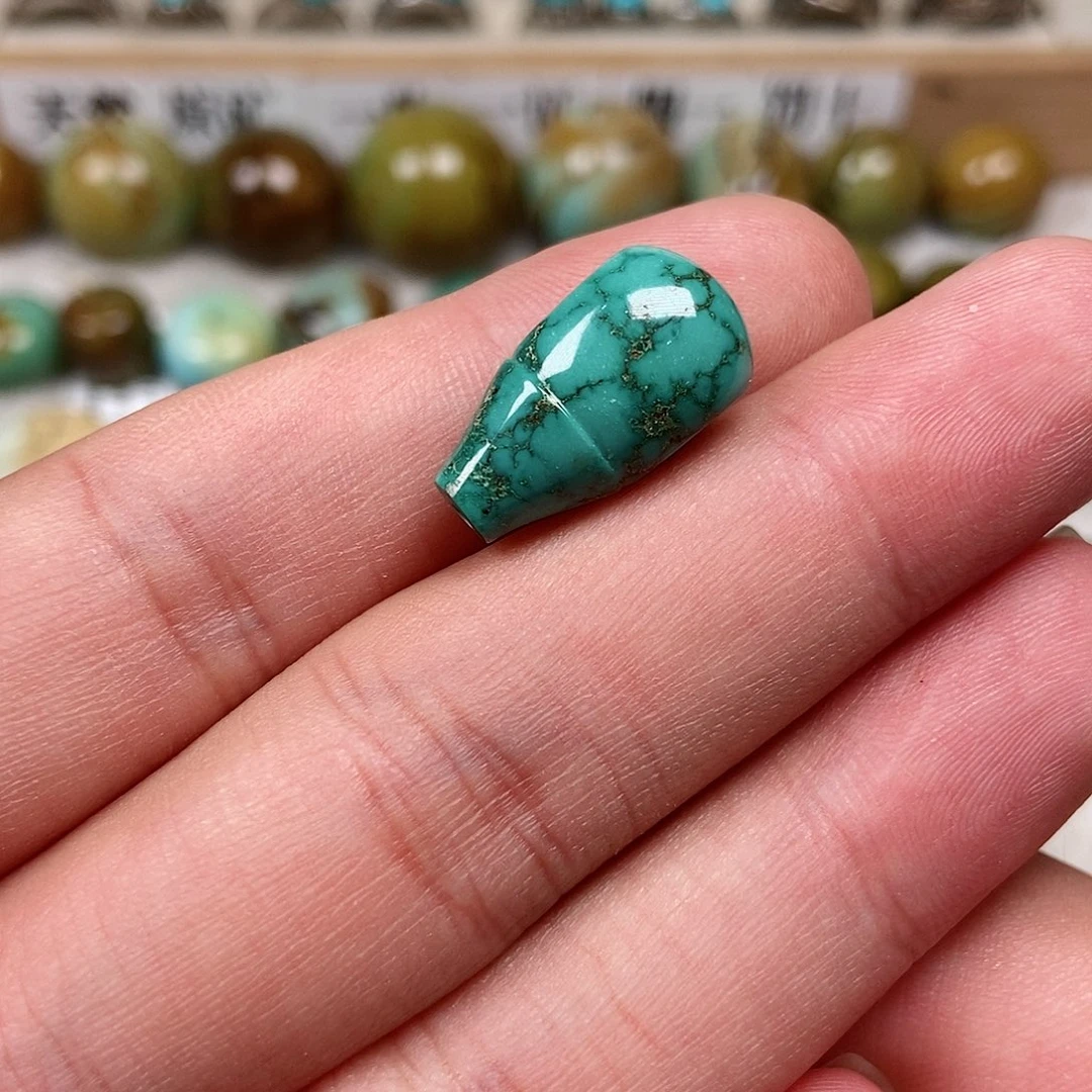 未镶嵌绿松石珠宝半成品