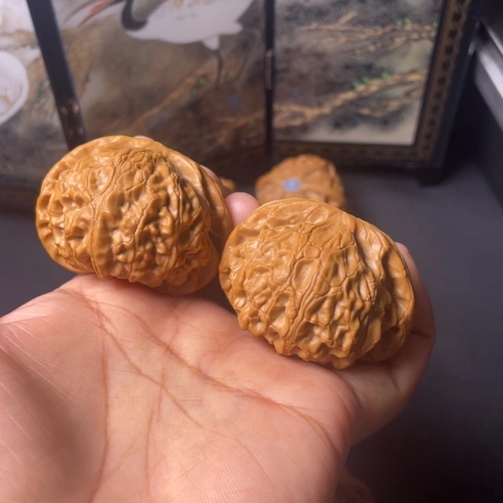 文玩核桃把件44宫灯