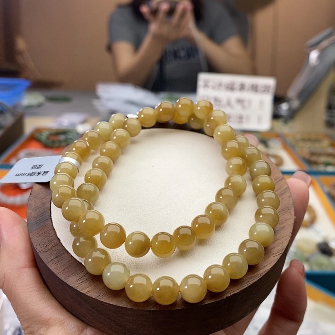 未镶嵌手串和田玉A64