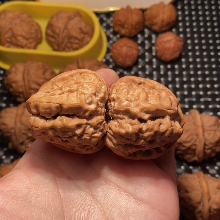 把件文玩核桃40边47肚四深开背