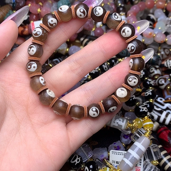 玛瑙/玉髓未镶嵌发一条