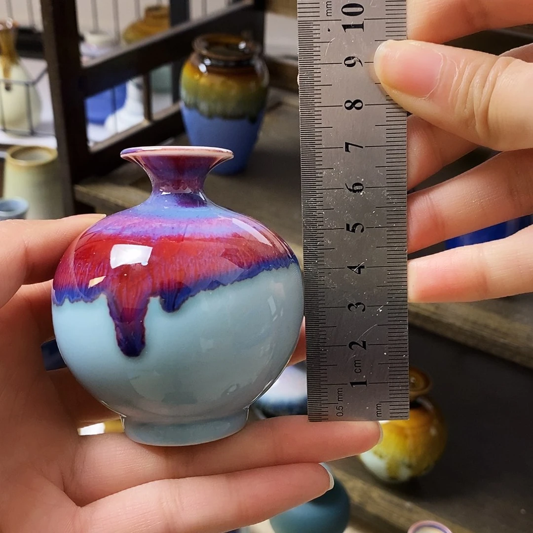 摆件用****2景德镇高温陶瓷小花瓶