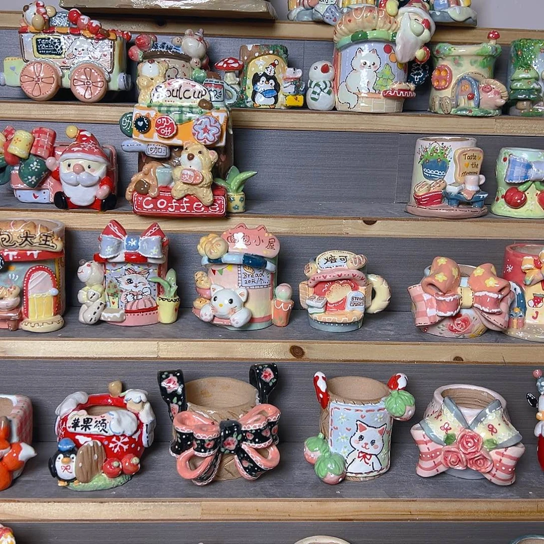 R****老梧家的手工多肉花盆