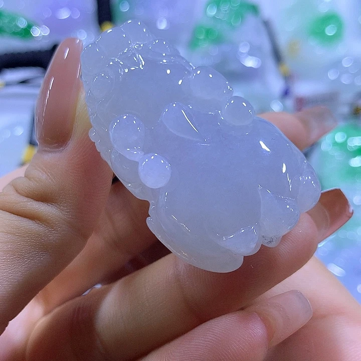 翡翠未镶嵌颈饰天然翡翠A货吊坠