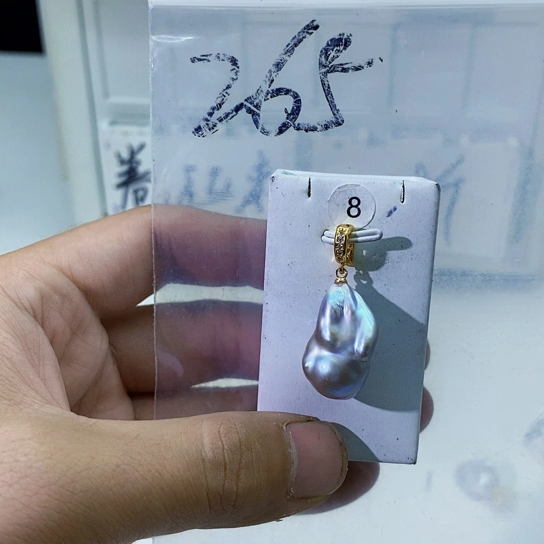 淡水珍珠合金颈饰
