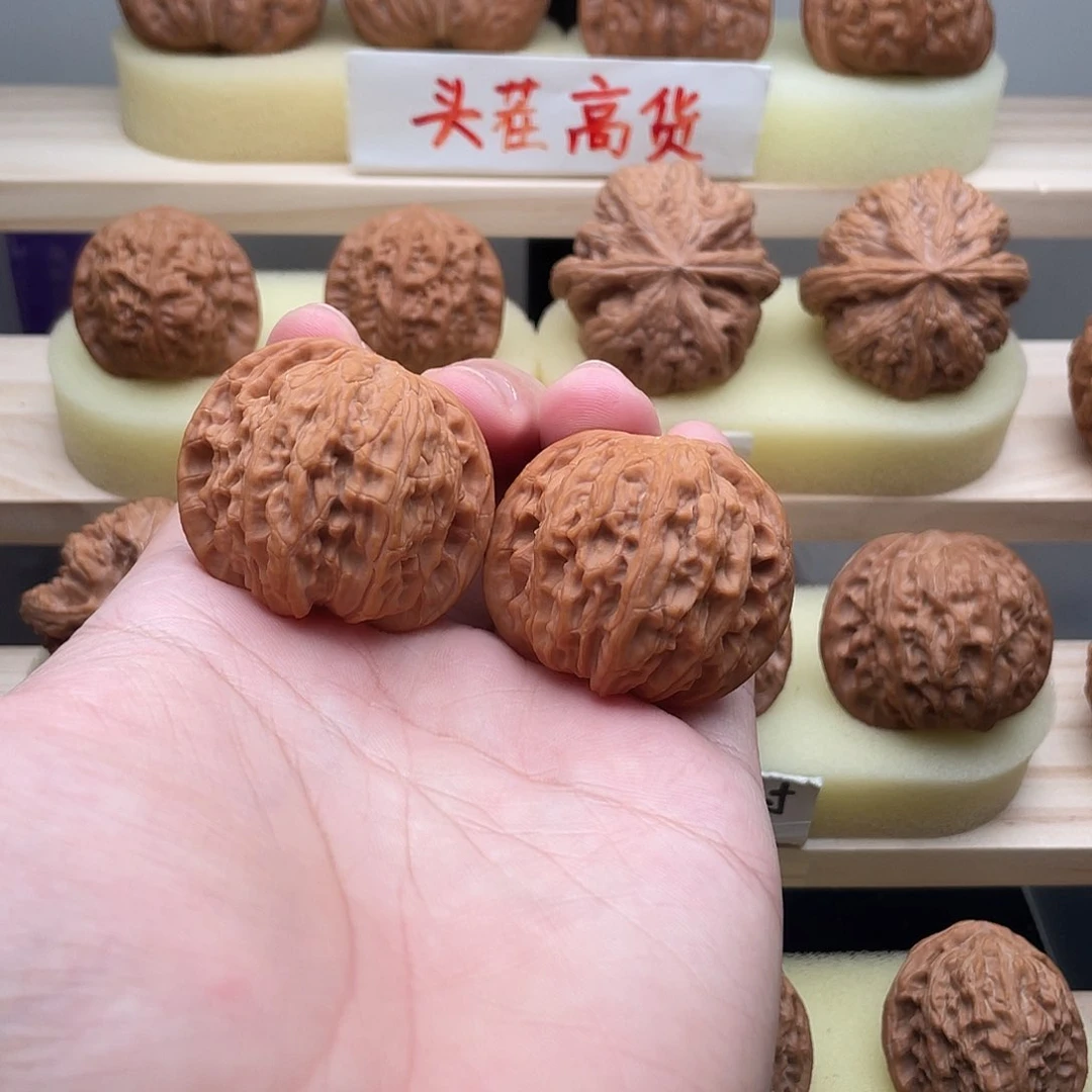 吊坠文玩核桃磨盘42➕交友价