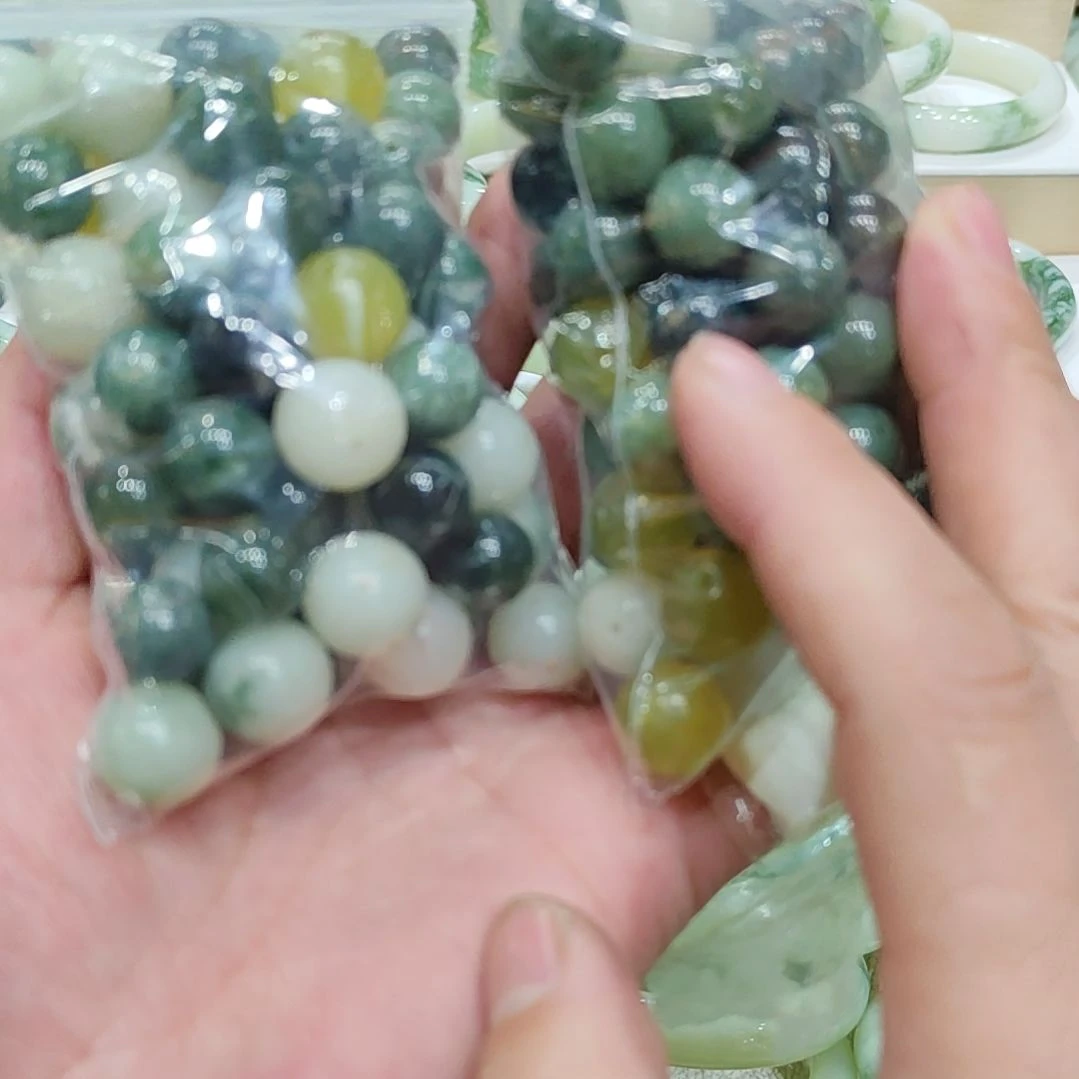 蛇纹石玉珠宝奇石未镶嵌多样性拍一发一