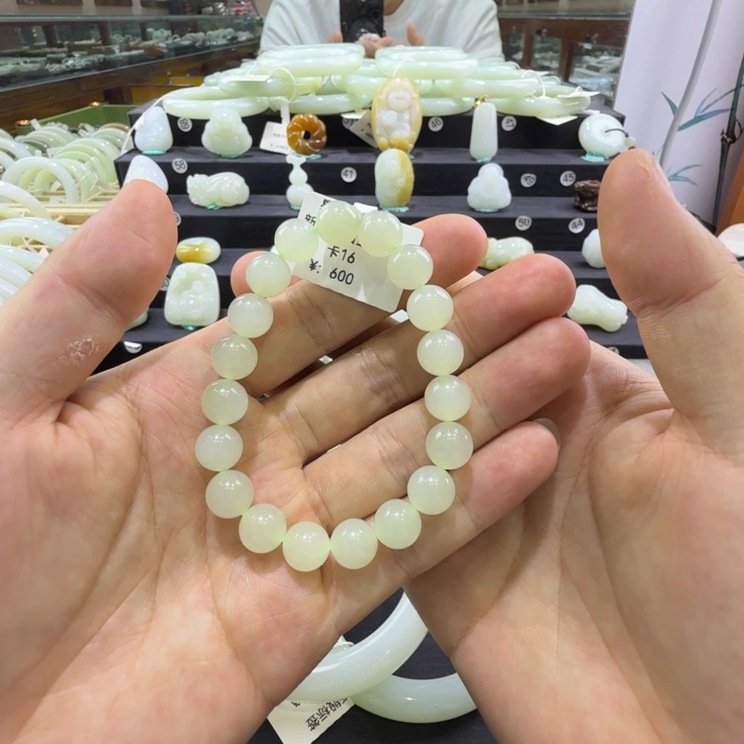 和田玉未镶嵌手串新疆和田玉手串