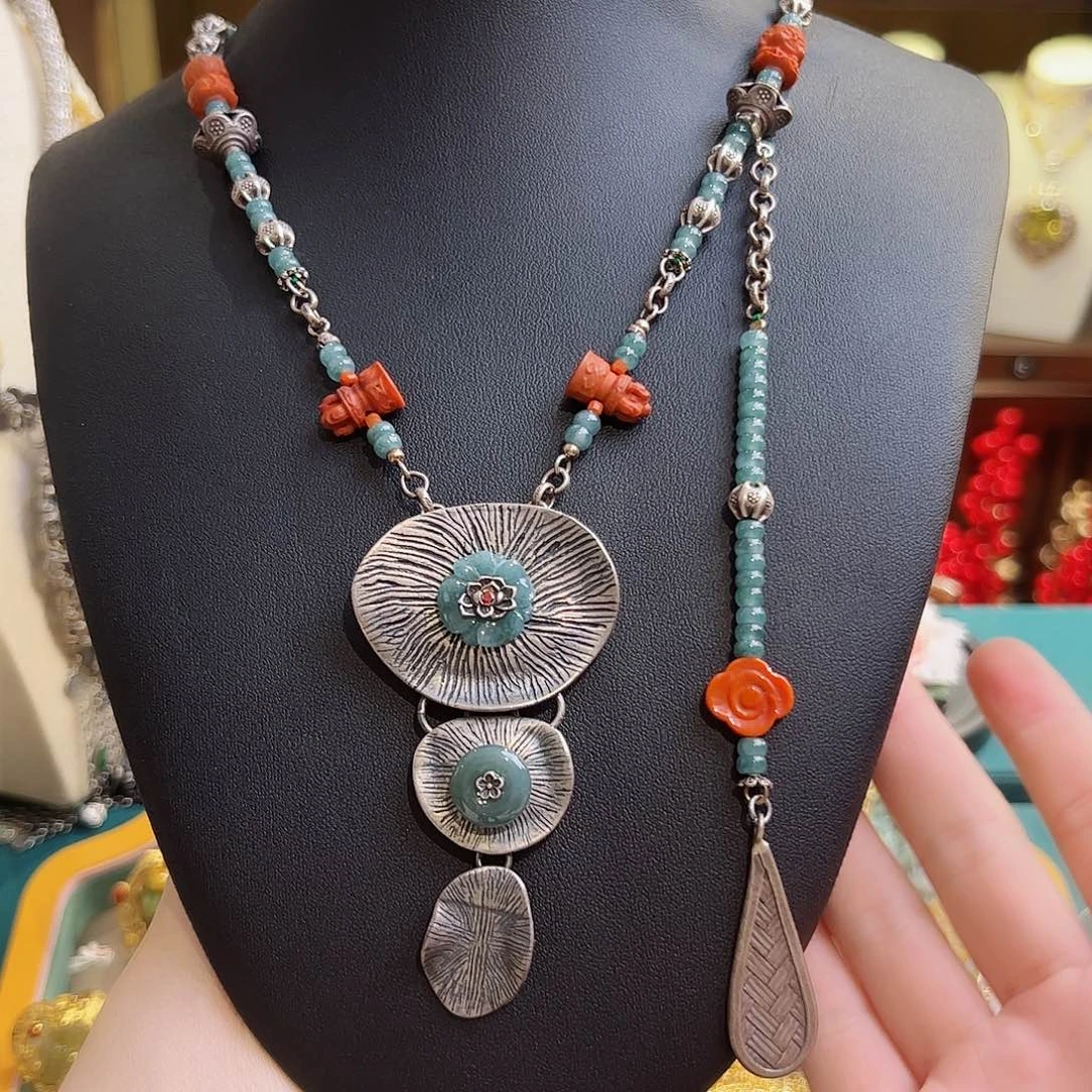 翡翠项链未镶嵌项链