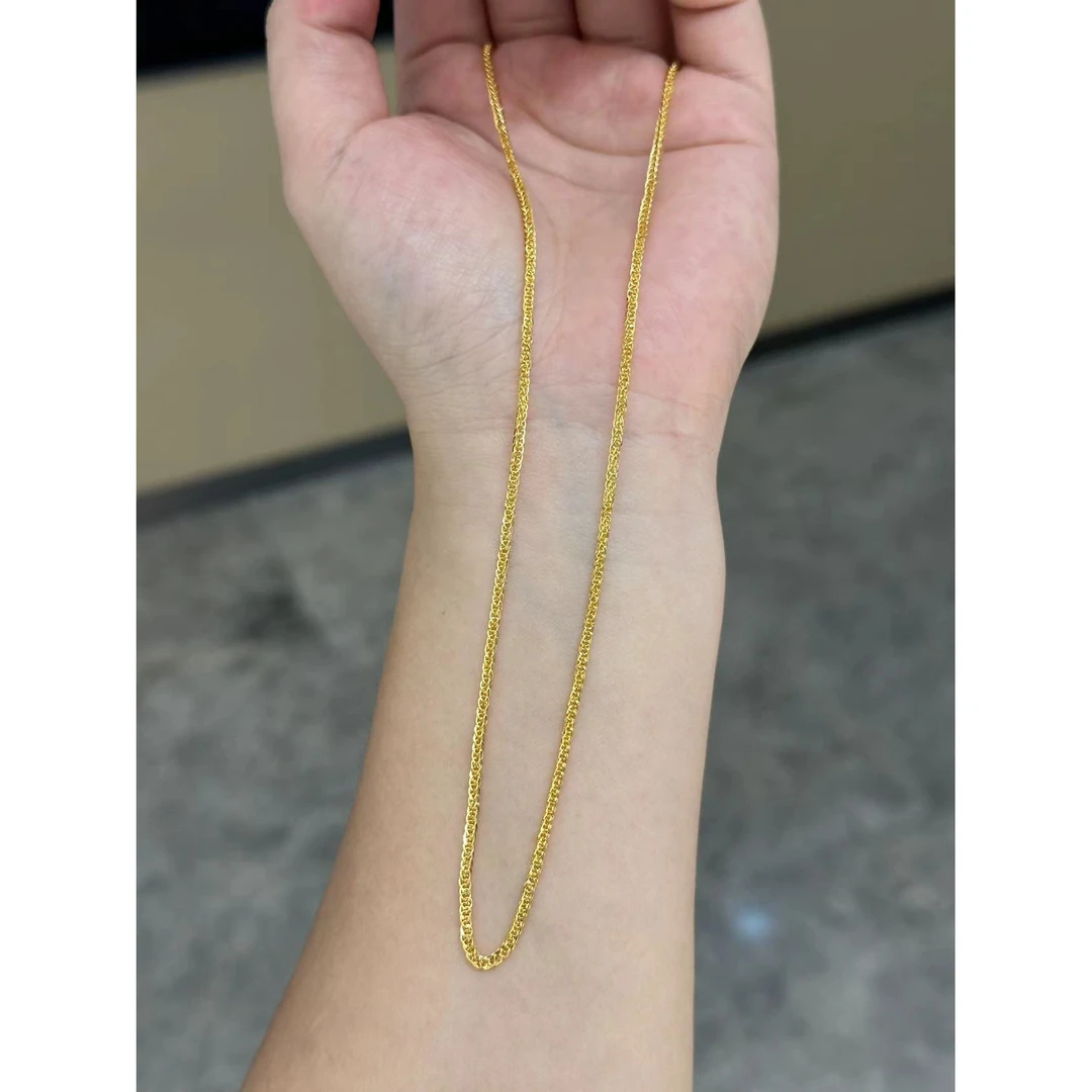 T【肖邦50CM抽拉】 足金999精工5G@多样性发一甸甸宠粉专享