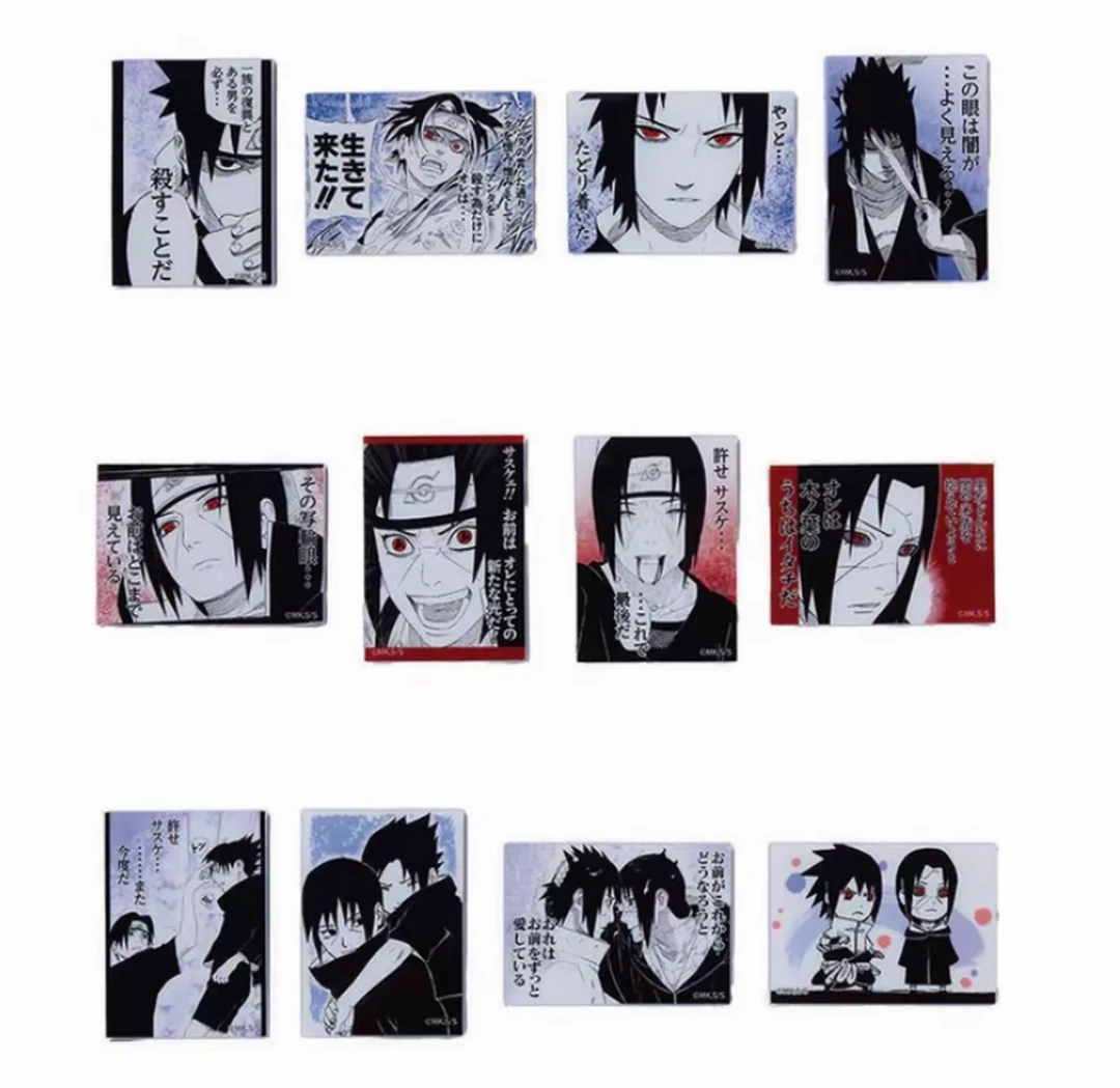日谷火影忍者25周年js原画宇智波鼬冰箱贴潮玩盲盒(代拆)