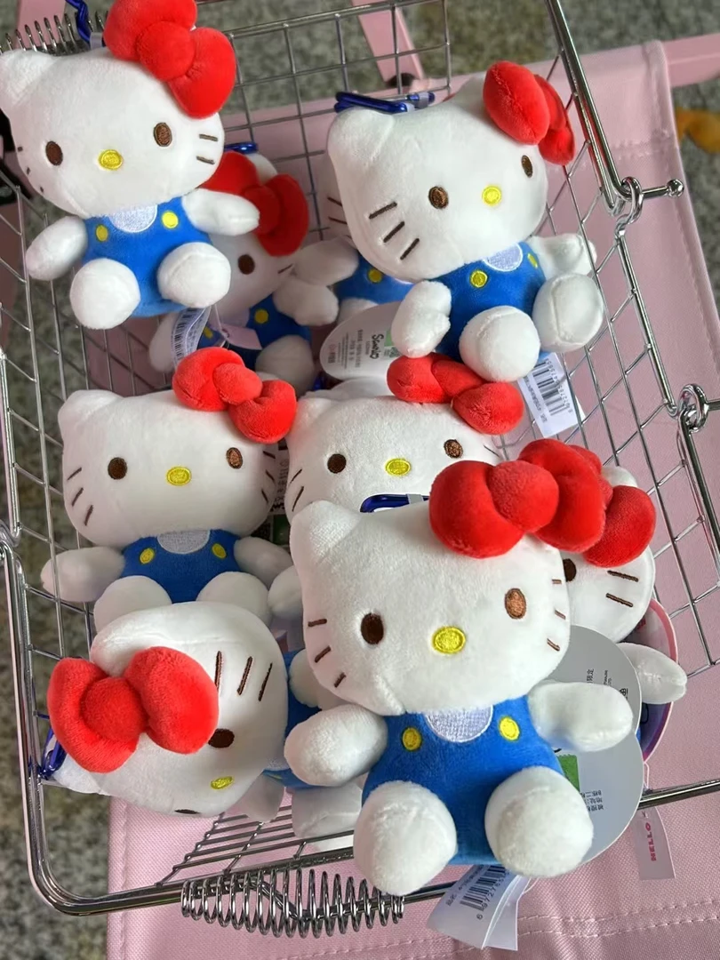 【年中福利】kitty毛绒玩偶慵懒时尚包包挂件