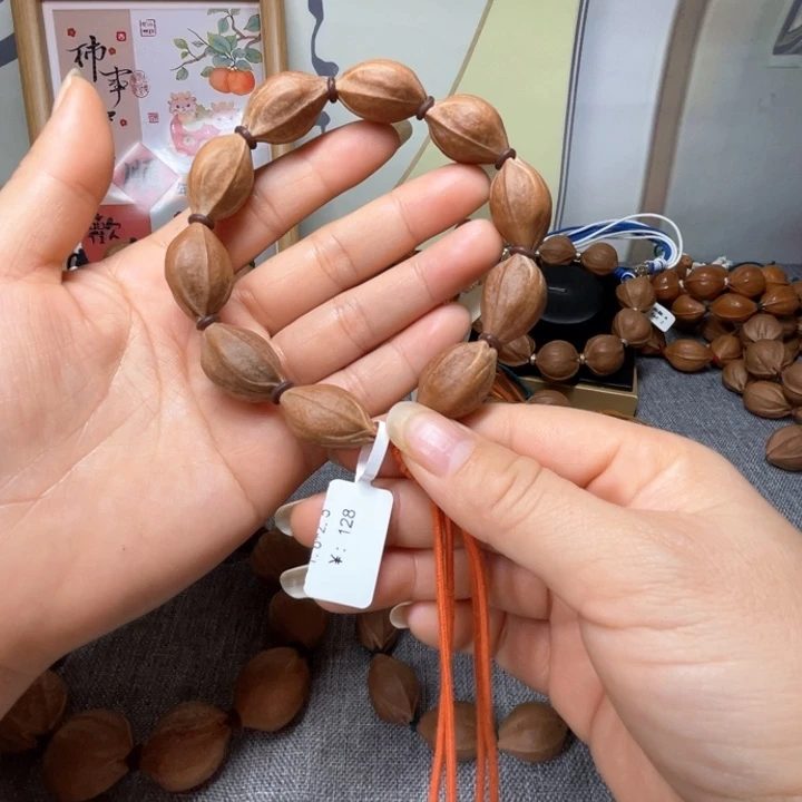 橄榄核手串/手链梅林铁核16.25