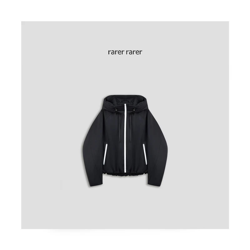 【rarer rarer】25AW秋冬户外运动风连帽95鹅绒短款外套 2503122