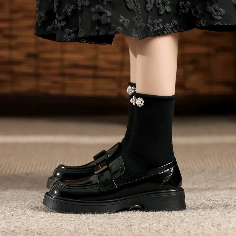 【A号链接】单鞋乐福玛丽珍博肯温州实体女鞋尾单（主图不是产品）