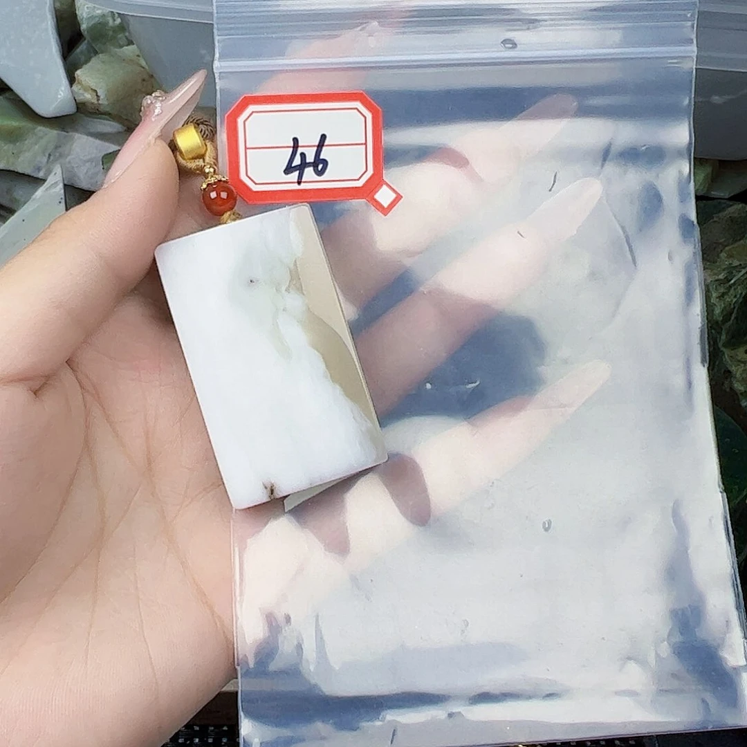 和田玉珠宝半成品未镶嵌