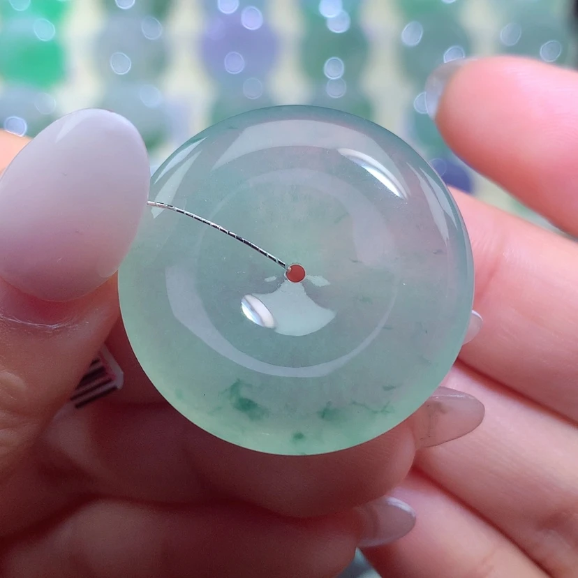 【闪购商品】颈饰未镶嵌翡翠尺寸31.1-6.2