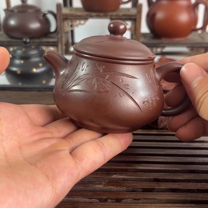 茶壶紫砂原矿紫砂手工制作